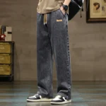 kf-S8b04775aaac24050bf1c3d422bd7108dP-Men-Straight-Leg-Blue-Gray-Loose-Y2K-Drawstring-Jeans-Streetwear-Casual-Wide-Denim-Pants-Male-Baggy