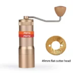 New in Manual Coffee Grinder Portable Adjustable Stainless Steel Burr Cozinha Utensilios Grinder Hierba Kitchen Accessories