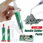 Sn42bi58 SMD Welding Paste Lead-free Syringe Solder Paste 138 ℃ Low Temperature Welding Equipment For Iphone Repair Solder Paste