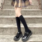 kf-S0fc4e953b6a84963906562b6455d8e2bJ-Solid-Color-Black-White-Long-Socks-Stockings-JK-Japan-Style-School-Girls-Thigh-High-Stockings-Lolita