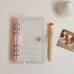 kf-S71ef01cab9814748b140c2ae905b3037n-A5-A6-New-Rose-Gold-PVC-Transparent-6-Hole-Loose-Leaf-Binder-Notebook-Cover-Diary-Agenda