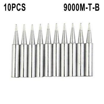 10pcs Solder Iron Tips Set Welding Equipment Accessories Lead--Free Pure Copper 900M-T-B For Soldering Station