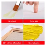 kf-Sceba52691702460f8aecb61c80a55e13e-Pack-of-4-White-Blank-Square-Artist-Canvas-Wooden-Board-Frame-Cotton-Artist-Canvas-Boards-for