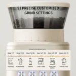 kf-Se15e6bfe101943e19d4e18a0ea9eb01cW-Petrus-Electric-Coffee-Bean-Grinder-With-51-Precise-Settings-Stainless-Steel-Conical-Burr-Grinder-With-Digital