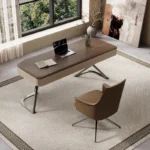 Office Desks Gaming Tables Computer Desk Home Reading Shaped Minimalist Offices Conference Furniture Escritorio Simple Work