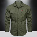 kf-Sb1148a8d29a9454bafa3e344617dabf65-2024-Spring-Cotton-Cargo-Shirt-for-Men-Long-Sleeve-Multi-Pocket-Shirts-Outdoor-Casual-Colthing-High