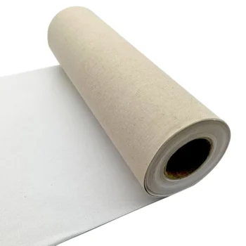 5m/Roll Linen Blend Oil Canvas Roll,Uitable For Oil Painting,Acrylic Pigments,Painting Art Supplies,21cm 47cm 57cm Width HB-14