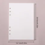 kf-S4d427679def8432e9c480f86be5c3fcdm-A5-Loose-Leaf-Notebook-Refill-45Sheet-Spiral-Binder-Paper-Index-Inside-Page-Dot-Grid-Blank-Stationery