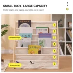 kf-S69720432f0f145e9a83eeac185e396b7T-Solid-Wood-Children-Bookshelf-Multi-Layer-Movable-Shelf-for-Kids-Storage-Floor-Standing-Bookshelf-Picture-Book