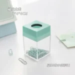 kf-S6471955a4a344e9bb9a23e7a301faa66z-Mint-Paper-Clip-Holder-Clips-Dispenser-Desk-Magnetic-Absorption-Box-Paperclip-Holder-Stationery-Porta-Clips-Dispensador