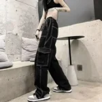 kf-S92b3def9b0a94c92bae0661280a5f5d6F-American-Style-Vintage-High-waisted-Slimming-Straight-leg-Jeans-Women-Spring-Autumn-Style-Draped-Versatile-Straight