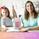 kf-S01993a20fda941b6acc9b199bd5a1dcfm-Reward-Jars-For-Kids-Jar-Reward-System-With-30pcs-Candy-Coin-Teacher-Reward-Jar-Behavior-Chart