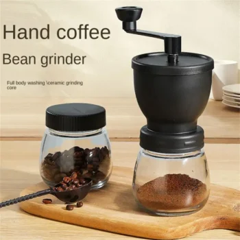 Hand Coffee Grinder Ceramic Core Washing Adjustable Thickness Household Manual Bean Grinder Coffee Accessories