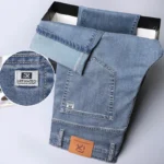 kf-S3f6f232be7b34014809f02d6ef7d725dq-Summer-Thin-Men-s-Straight-Loose-Gray-Jeans-Soft-Fabric-Lyocell-Fabric-Light-Colored-Casual-Pants