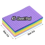 kf-S5d88728424d64a6eb6cc3d4d7bd38b07X-8-Colors-45-Sheets-Pad-Scribed-Notepad-Post-Bookmark-Sticky-Notes-Paper-Post-it-Stationery-Kawaii