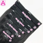 kf-Sc264a0f03617402989aa37ad5127f113U-Clip-In-Hair-Extensions-Human-Hair-Brazilian-Straight-Clip-In-Natural-Black-Color-Clip-Ins-Remy