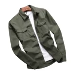 kf-S8bde2e2ee96c4f17892646708c7c6ef6Z-Dress-Cargo-Shirt-Men-2024-Brand-New-Regular-Fit-Long-Sleeve-Button-Down-Shirt-Solid-Color