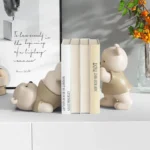 kf-S6e3c4a3656304d2f9427194a8029c79dv-Bear-Book-End-Figurine-Cream-Style-Little-Decorations-Living-Room-Hallway-Wine-Cabinet-Bookcase-Home-Decor