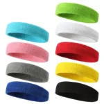 1PCS High Quality Cotton Sweat Headband For Men Sweatband women Yoga Hair Bands Head Sweat Bands Sports Safety