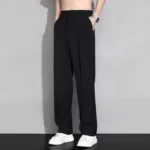 kf-S93982af10983477daa5a2cd516cda604n-Men-s-Casual-Pants-Loose-Fit-Straight-Leg-Wide-Leg-Summer-Lightweight-Ice-Silk-Pants-Dropshipping