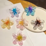 kf-Sca465528d5eb4c45a492d8a738e73e76Z-New-Fashion-Sparkling-Flower-Claw-Clip-for-Women-Transparent-Sweet-Ponytail-Shark-Clip-Versatile-Girl-Hair