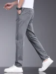 kf-S24648f0749eb470699dfe8aa1dedeabd2-Bamboo-Fiber-Fabric-Summer-Men-s-Casual-Pants-Fashion-Thin-Soft-Breathable-Elastic-Business-Slim-Straight