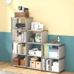 Multi-layer Bookshelf Simple Floor-To-Ceiling Bookcase Desk Children Bookcase Living Room Shelving Racks Combination Cabinets