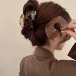 Simple And Fashionable Grip Clip Retro Ins Style Hair Clip Versatile Headwear