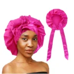kf-Sa2206f67b4c94a3db53e47061ae69f0cH-New-Women-Satin-Solid-Sleeping-Hat-Soft-Bandanas-Turban-Hair-Bonnet-Nightcap-Silky-Shower-Caps-For