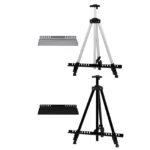 kf-Sd1899c5282e446a0a50f8eeed4de6d3b4-Folding-Easel-Sturdy-Aluminum-Folding-for-Painting-Displaying-Canvases