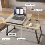 Computer Table Laptop Table for Bed Office Desks Multifunctional Table Board Lap Desk Folding 6-speed Height Adjustment Bracket