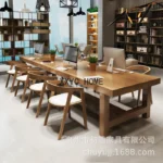 kf-S030182b5999043468f894e19bebb45d2w-Solid-wood-conference-table-simple-modern-living-room-large-board-long-table
