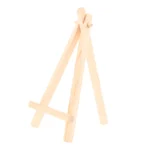 9*16cm Mini Wood Artist Tripod Painting Easel For Photo Painting Postcard Display Holder Frame Cute Desk Decor