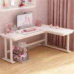 kf-S932322028eeb4f8c83c3e9ca99ef47f4C-Office-Furniture-Corner-Desktop-Computer-Desk-Pink-Gaming-Desk-Girls-Study-Desk-Bookshelf-Integrated-Carbon-Fiber