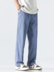 kf-S701b4f95053e41d380c3131539e1fbe61-Coffee-Ultra-thin-Wide-Pants-Men-Lyocell-Fabric-Breathable-Soft-Straight-Casual-Trousers-Loose-Simple-Male