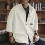 kf-Se73400a1127d430799a95c8bfad5dd34X-Autumn-Men-s-Long-Sleeve-Cargo-Shirt-Casual-Korean-Fashion-Oversize-Blouses-Hombre-2023-New-High