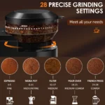kf-S98ba743f295e42988402d3b4d7698187T-Automatic-Burr-Mill-Coffee-Grinder-Electric-Coffee-Bean-Grinding-With-28-Adjustable-Gears-for-Espresso-French