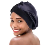 New Women Cross turban Headband Satin Bonnet Solid Color Nightcap Hair Care Cap Beauty Hat Sleepcap Hair Accessories