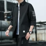 kf-S5cdd03f715fc482f9ce7242abe2846f1i-Japanese-Style-Casual-Jacket-Men-Short-sleeved-Shirt-Men-s-Japanese-Style-Casual-Cargo-Shirt-Coat