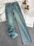 kf-S185cf31f9cd34a7689131cf6477d9267u-2024-Summer-Blue-Washed-Casual-Jeans-Women-Retro-Street-Hip-Hop-Loose-Harajuku-Fashion-Letter-High