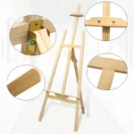 kf-S99578d097aee4928a1537f8c1081949bL-Adjustable-Pine-Wood-Art-Painting-Easel-Foldable-Wooden-Smooth-Sketch-Artist-Easels-For-Drawing-Board-Blackboard