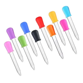 Color Random Toddlers Dropper Infant Droppers Pipette Travel 6 PCS