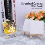 kf-Sea104724acc447a99a6c9d7266b928120-3pcs-6pcs-Mini-Canvas-And-Easel-Set-Mini-Canvas-Panels-Mini-Wood-Easels-For-Kids-Drawing