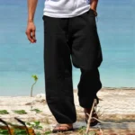 kf-S6107654431084d109b8d1668c3f1838cM-Men-s-Beach-Pants-Breathable-Loose-Straight-Trousers-Male-Summer-Casual-Solid-Color-Japanese-Streetwear
