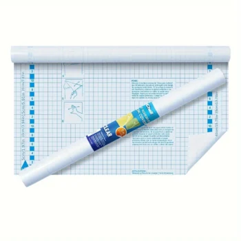 Clear Contact Paper Roll for Books, 45cm x150cm Clear Self Adhesive Book Cover Paper Protector