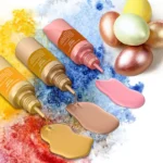 New 12 Color Metallic Pigment Resin Dye Vibrant Metal Colors Alcohol-Based Inks Easy to Mix for Epoxy Resin
