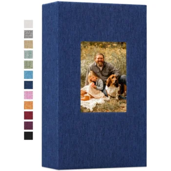 300 Pockets Linen Photo Album for 4x6 Photos Books Slip-in Picture Albums Wedding Baby Family Anniversary Photo Storage