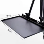 kf-Sf319b8b6b53e44b98409f1aac5bc546ae-33X15CM-Big-Size-Detachable-Easel-Tray-Shelf-Replacement-Sketch-Rack-Storage-for-Artists-PP-Plastics-Black