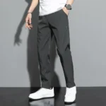 kf-Se7ff857d5dc947d488572b4675f678dbc-Men-Trousers-Solid-Color-Pants-Breathable-Quick-Dry-Men-s-Straight-Pants-with-Stretchy-Waistband-Pockets