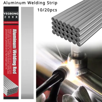 10/20pcs Universal Welding Rod Copper Aluminum Iron Stainless Steel Core Welding Rod Wire Electrode No Powder Needed Equipment